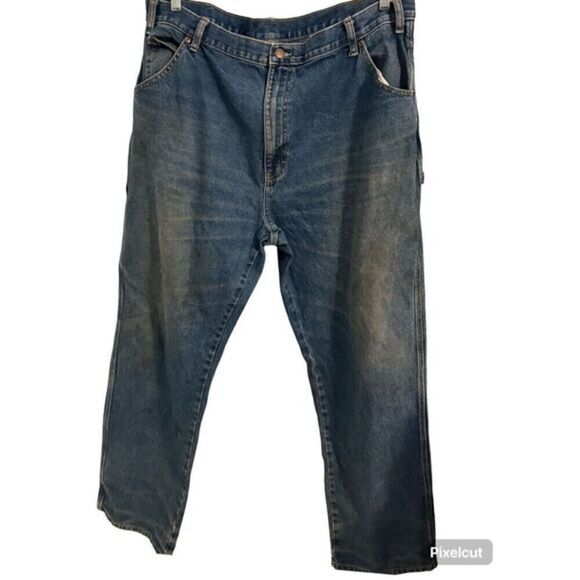 Dickies Y2K Carpenter Distressed Jeans. Size 42x34 - Picture 1 of 10